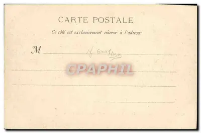 Marsiglia — Promenade du Prado — G. M. n°16 — Verso