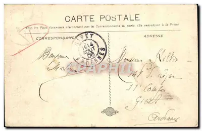 Marsiglia - L'Ingresso del Vecchio Porto — editore sconosciuto, n° 82 — Verso
