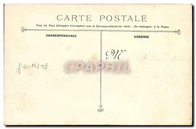 Coloniale Tentoonstelling - Paviljoen van Laos — Marseille — L.P. 122 — Achterkant