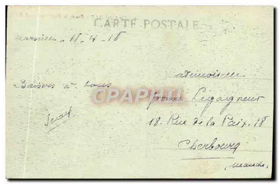 MARSEILLE - Rue de la République — Cinématographe — Wydawca Z.77 — Rewers