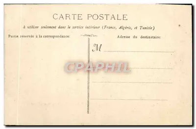 Marseille - A Forte São João e a Catedral — G.M. 28 — Verso