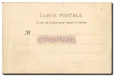 Marsella — Salida de un buque postal a Madagascar — G. M. 165 — Reverso