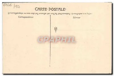 Marsiglia — Esposizione Coloniale 1906 — Palazzo della Mare — Verso