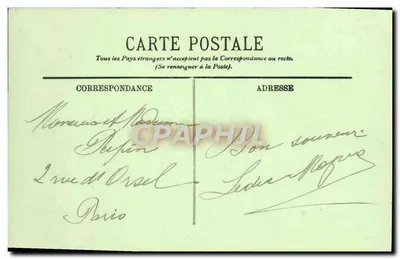 La Corniche — Il Palace-Hotel e le Isole — LL. — n°122 — Verso