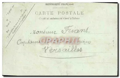Marseille — La Corniche — Widok z restauracji Roublion — LL. n°126 — Rewers