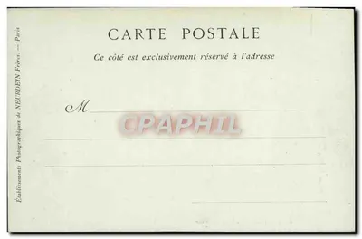 Marseille — Pałac Miejski — Collections ND Phot — Rewers