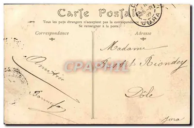 Marseille — Widok na ulicę Republiki — ND Phot — Rewers