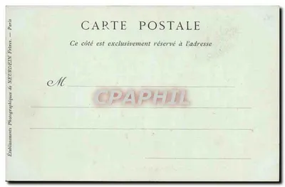 Marseille — Widok na ulicę Cannebière — Zbiory ND Phot — Rewers