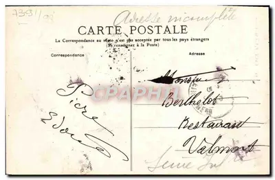 Caen — Chiesa di San Etienne — Editore P. R. — Verso