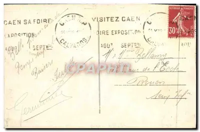Caen — A Abside da Igreja de São Etienne (Abadia dos Homens) — Verso