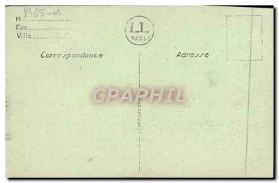 Caen — Abside da Abadia dos Homens — LL. — Verso