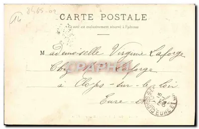 Caen — Stary Święty Etienne — L. D. — Rewers