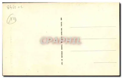 Caen — A Igreja de São João e a Torre Inclinada — LL. — Verso