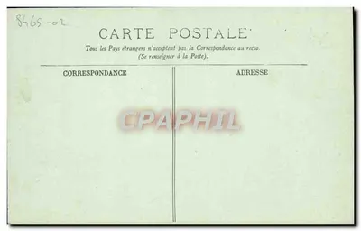 Caen — Katedra św. Piotra i ogród — LE. — Rewers