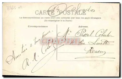 CAEN — Katedra św. Piotra — Wydawca R. M. Calvados, nr 17 — Rewers
