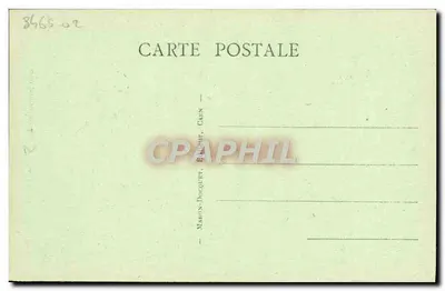 Caen — Portal Kościoła św. Piotra — seria 15 — wydawca Maron-Docquet, Caen — Rewers