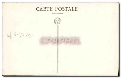 Caen — Szczegółowy widok głównego portalu Kościoła św. Piotra — Wydawca M. Provost & Au Khédive — Rewers
