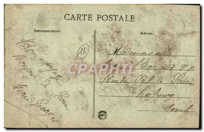 Caen — Abside de l'Église Saint-Pierre — Collection L.A. n°119 — Verso