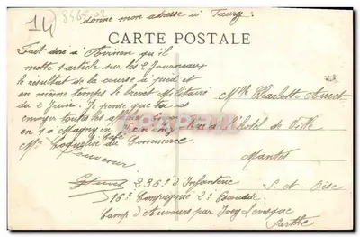 Caen — Katedra św. Piotra — Wydawca P. R. n° 92 — Rewers