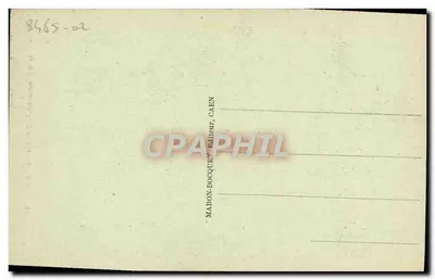 CAEN - Portal Kościoła Świętego Piotra — szczegół gotycki — MABON-DOCQUE, CAEN, n°15 — Rewers