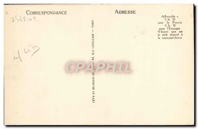Caen — Katedra Świętego Piotra — L.L. n°37 — Rewers