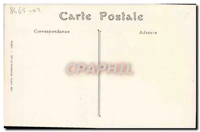 Wieża Świętego Piotra, widok z zamku — CAEN. ND. Fot. — n° 82 — Rewers