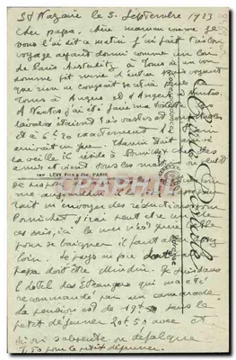 Caen — Igreja de São Nicolau — LL. — N° 118 — Verso