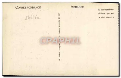 Caen — Antigo Hotel das Moedas — ND — Editor Lévy e Mercier Réfris, n°13 — Verso