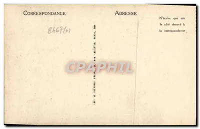 CAEN — Antiguo Hotel de Caen — ND — Reverso