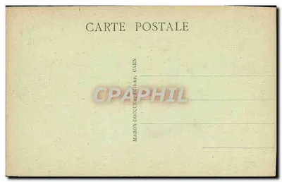 Caen — Muzeum Antyku — Façada z XV wieku — Rewers