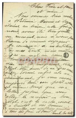 Caen - Le Pont - Rue de la Care — Collection I. A., phot. — Rewers
