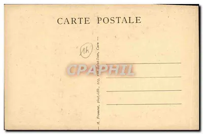 Caen — Rue Saint-Pierre — editor A. Froment — Verso