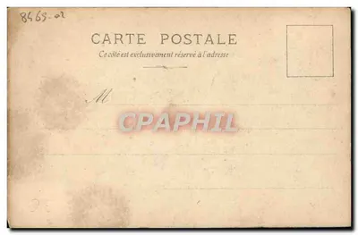 Caen — Toren der Gens d'Armes — S.I.P. n°14 — Achterkant