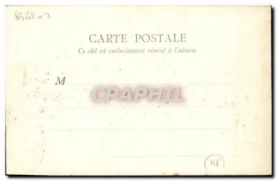 Caen — Wieża Środkowa — B. F. Paris — Rewers