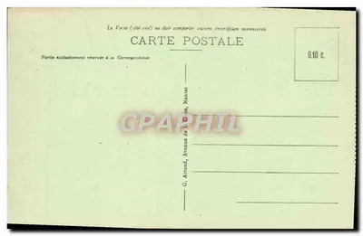Caen — A Faculdade — G. Artand, Nautes — Verso