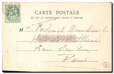 Stare domy na ulicy św. Piotra — Caen — B.F. Paris — Rewers