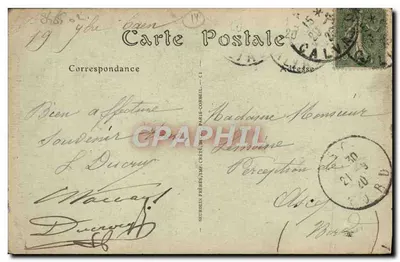 Caen — Domki ulicy Saint-Pierre — CLEVARD — Rewers