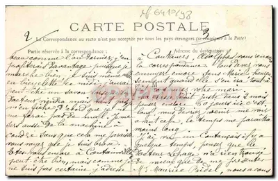 Caen — Les Maisons de Bois — Rue Saint-Pierre (XVe siècle) — L.D. — Rewers
