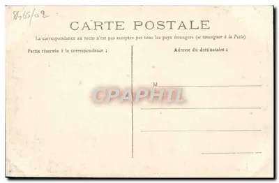CAEN — De Houten Huizen — Rue Saint-Pierre (15e eeuw) — L. D. — Achterkant