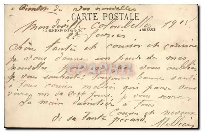 CAEN — Statki pasażerskie w Nowym Basenie — LL. n°231 — Rewers