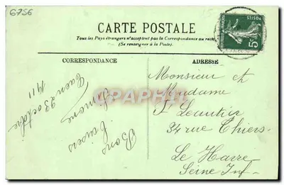Caen — Boulevard Saint-Pierre — LL. — n°142 — Achterkant
