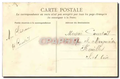 CAEN — Kaszern Lefebvre — 1 batalion — Foto Rover, Caen — Rewers
