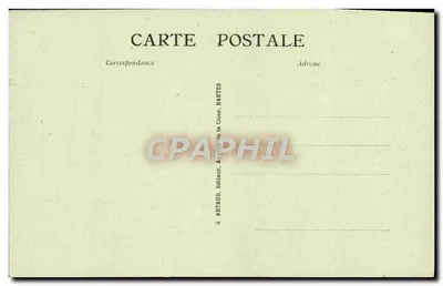 Caen — Zamek — Wejście — Most Levis — wydawca G. Artaud, Nartes — Rewers