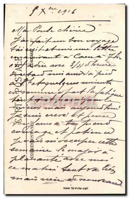 Caen — O Castelo — Porta de Secours — LL — Verso