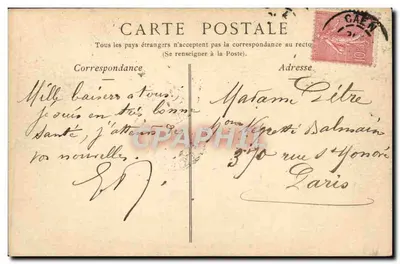 CAEN — Wysoki portal zamku (Caserne Lefebvre) — Collections ND Phot — Rewers