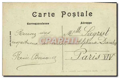 Caen — Absydę Klasztoru Mężczyzn — LL. — Rewers