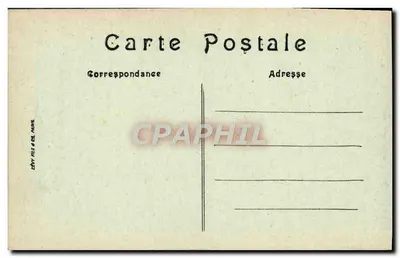 Caen — Katedra św. Jana i Skrzywiona Wieża — LL — Rewers