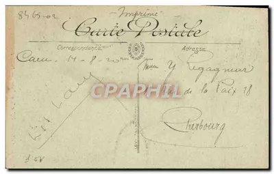 CAEN. — Katedra Świętego Piotra. — Szczegółowy widok absydy — LL. — Rewers