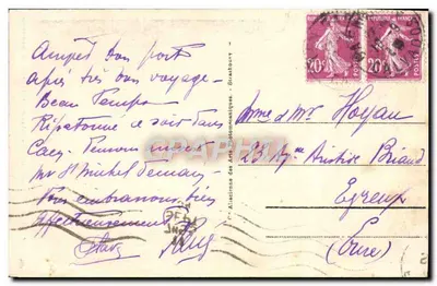Caen - Hotel d'Escoville - Siedziba Izby Gospodarczej — Rewers