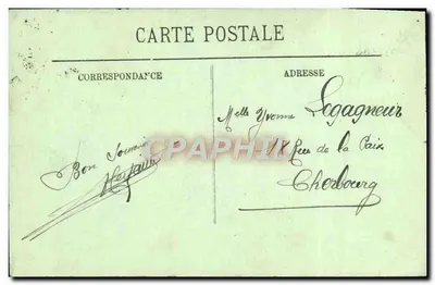 Caen — Hotel Valois — Ventanas y Linternas — LL — Reverso